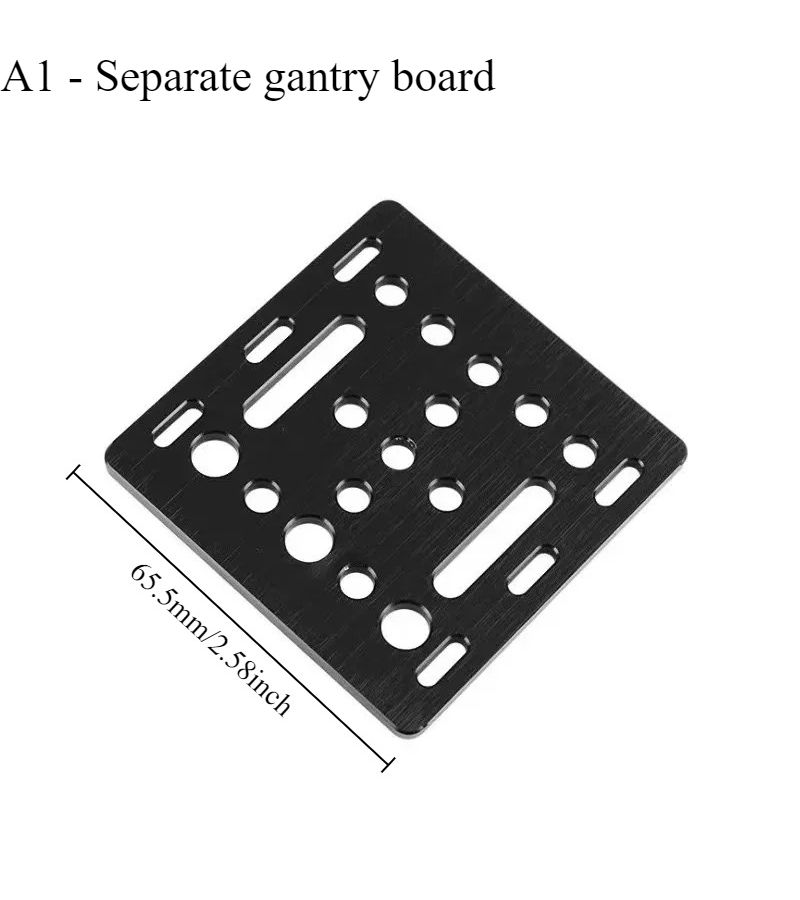 A1 2020 Aluminum Profile 3D Printer Accessories Gantry Plate Pulley - Image 2