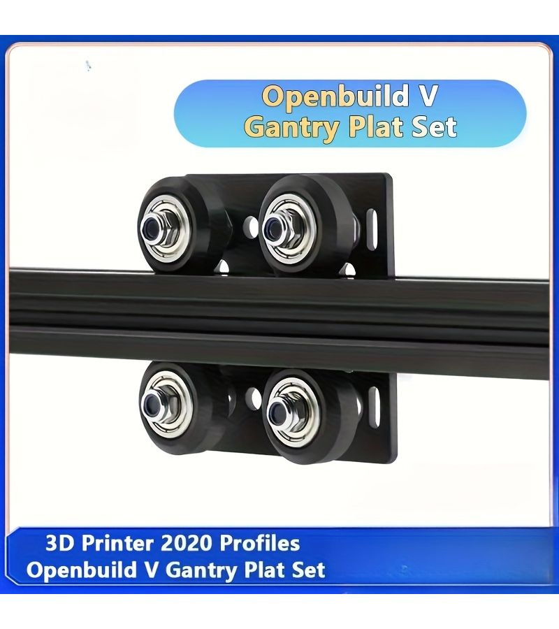 A1 2020 Aluminum Profile 3D Printer Accessories Gantry Plate Pulley - Image 1
