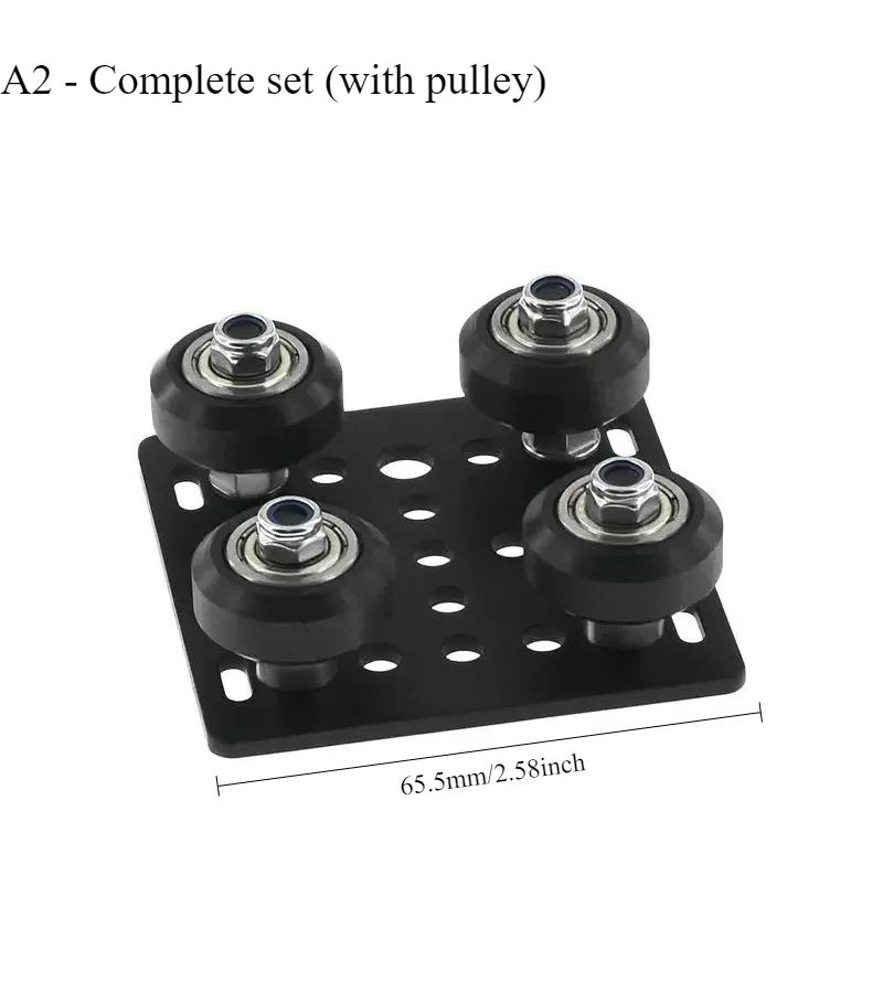 A1 2020 Aluminum Profile 3D Printer Accessories Gantry Plate Pulley - Image 3