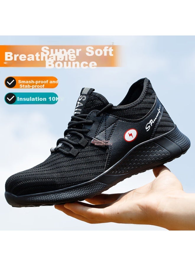 Old housekeeper Old Steward Labor Protection Shoes Men Electrician Insulated 10Kv Safety Protective Shoes Comfortable, Wear-Resistant, Lightweight, Breathable Style 216 Size 43 - Image 5