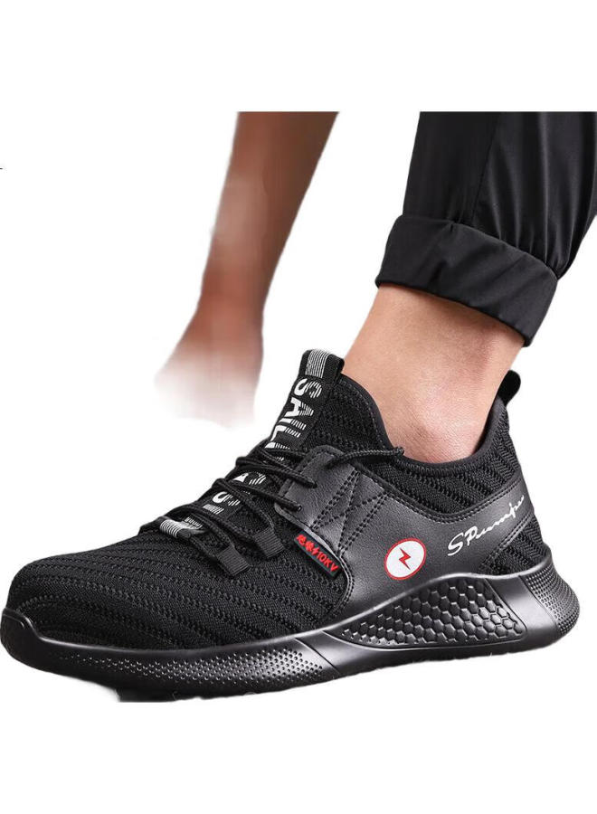 Old housekeeper Old Steward Labor Protection Shoes Men Electrician Insulated 10Kv Safety Protective Shoes Comfortable, Wear-Resistant, Lightweight, Breathable Style 216 Size 43 - Image 1