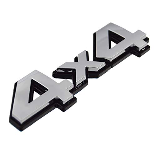 PartsTo 4x4 Decal Emblem Badge with Pre-Adhesive for Toyota Tacoma Hilux Tundra 4Runner Land Cruiser Sequoia Exterior Performance Trim Decal - Image 2