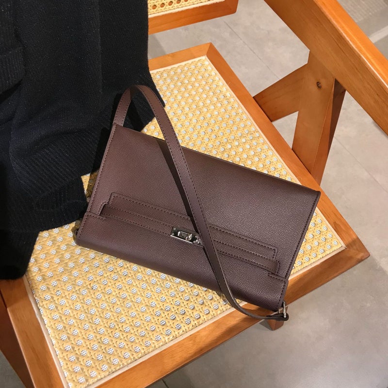 2176 Simple Classic Palm Print Manhattan Kelly Underarm Small Square Bag 2023 New Shoulder Messenger Bag For Women - Image 1