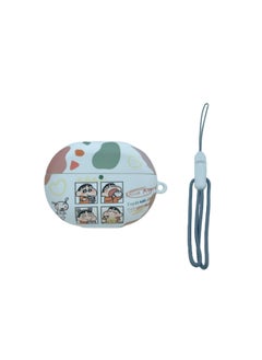 For HuaweiFreebuds Pro3/2 Wireless Bluetooth Headset Cartoon Creative Se3/4i/5i/Pro Soft-Color:Soft Shell + Lanyard-foodie New-Model:Universal For HuaweiFreebuds Pro3/pro4 (protective Case)