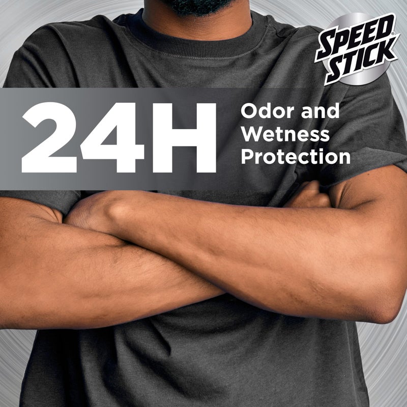 Speed Stick Men's Antiperspirant Deodorant, Irish Spring Scented, 3 Ounce, 4 Pack - Image 3