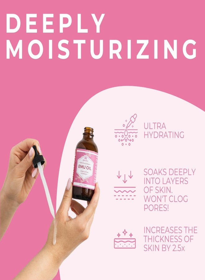 Leven Rose Pure Emu Oil for Skin 2oz - Image 2