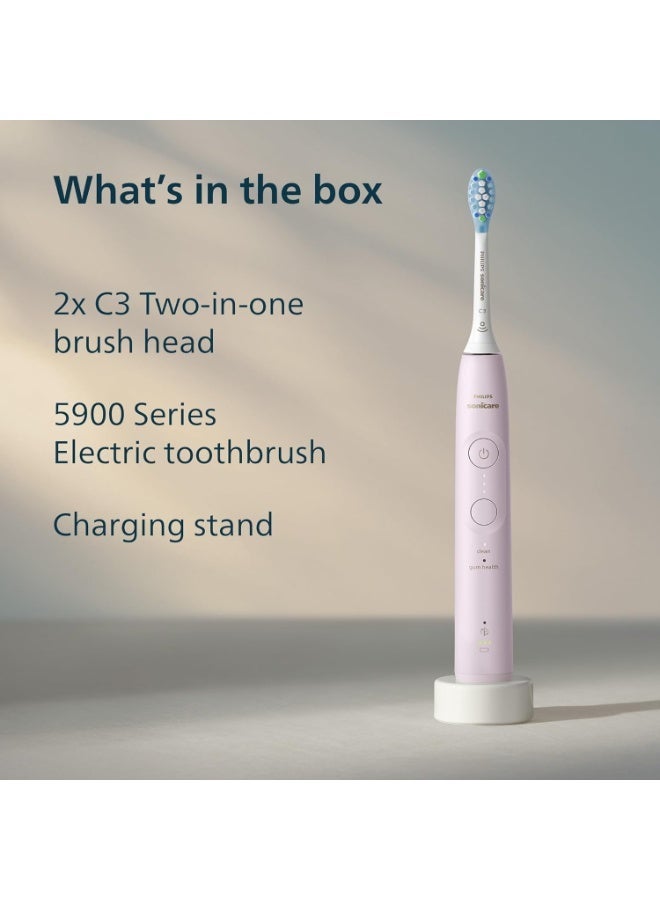 Philips 5900 Rechargeable Toothbrush Pink - Image 3