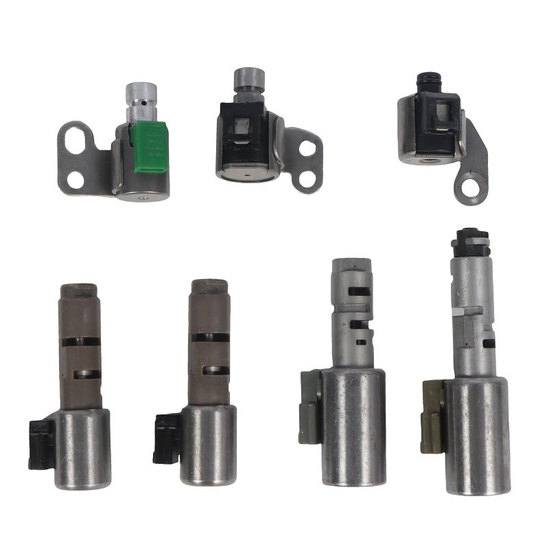 Kessocco 7PCS A750E A750F 5 Speed Transmission Solenoid Valve Transmission Solenoid Kit Set Replacement for LX470 GS470 Toyota Suzuki 47L