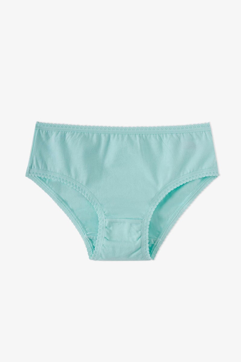 PENTI Girls' Princess Print Floral Cotton Briefs - Image 4