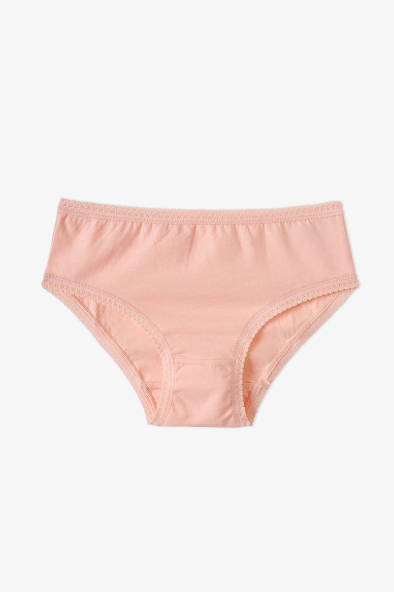 PENTI Girls' Princess Print Floral Cotton Briefs - Image 2