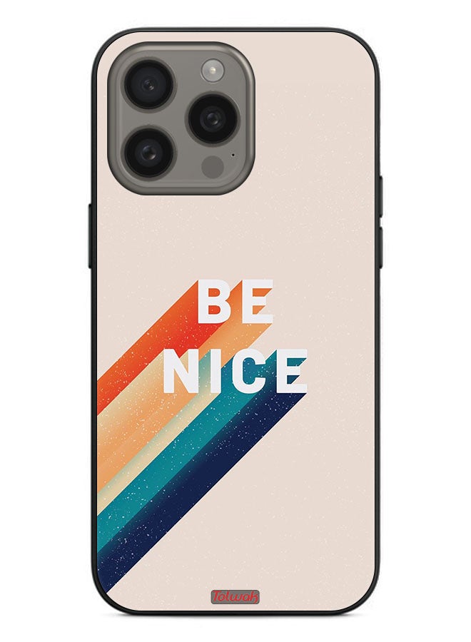 Tolwak Apple iPhone 15 Pro Max Protective Case Cover Be Nice - Image 2