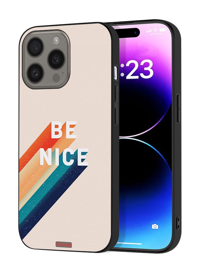 Tolwak Apple iPhone 15 Pro Max Protective Case Cover Be Nice - Image 1