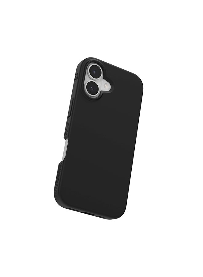 ZAGG iPhone 17 Case – Manhattan Snap MagSafe Compatible Slim Protective Silicone Cover with Graphene Strength & 13 ft Drop Protection – Flood Black - Image 5