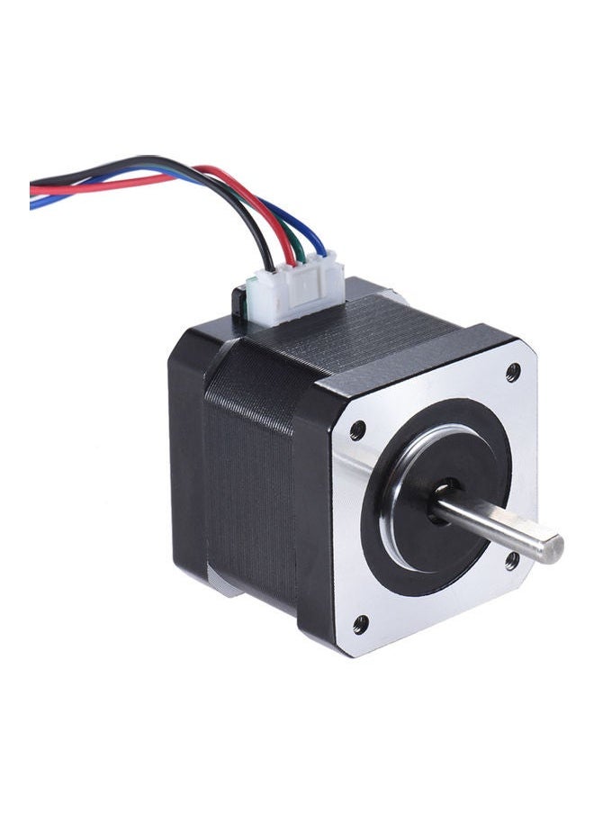 NIBEMINENT Replacement Stepper Stepping Motor With Cable For 3D Printer Silver/Black/White  - Image 2