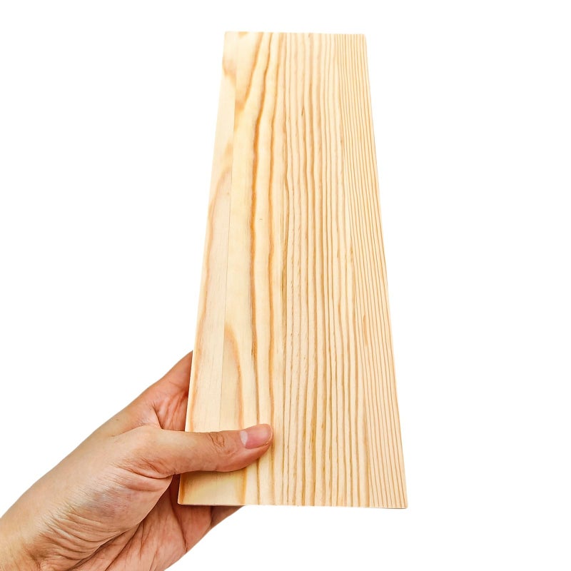 Anktily 3PCS Rectangle Wood Boards Unfinished Wood Blocks for Crafting, 11.8x3.9x0.4in Blank Whittling Wooden Blocks for Wood Carving,Painting & Burning - Image 5