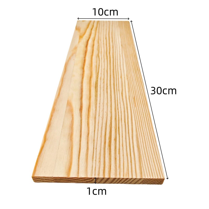 Anktily 3PCS Rectangle Wood Boards Unfinished Wood Blocks for Crafting, 11.8x3.9x0.4in Blank Whittling Wooden Blocks for Wood Carving,Painting & Burning - Image 3