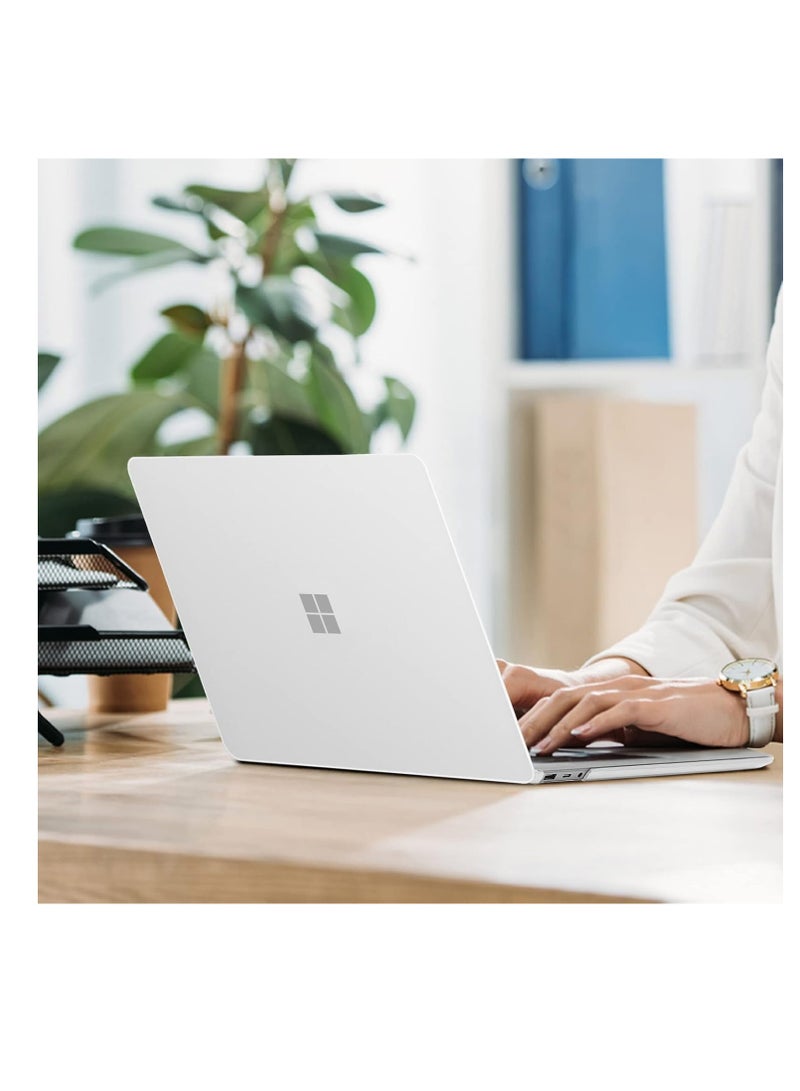 Premium Hard Rubberized Case for Microsoft Surface Laptop 13.8-inch Touchscreen 2024 (7th Edition) Lightweight Durable Scratch-Resistant, Easy Install, Frosted Clear - Image 4