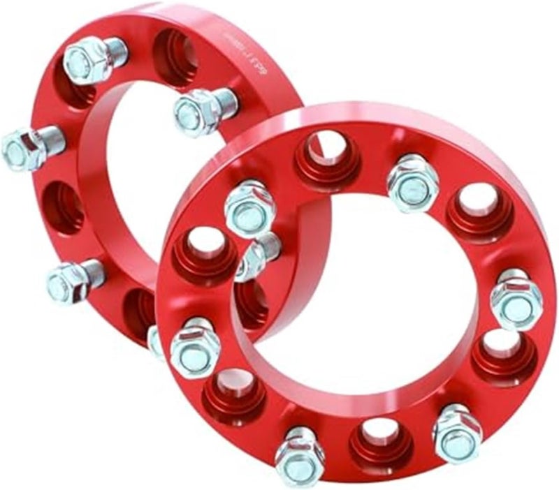 Wivplex 4 PCS Forged Aluminum Wheel Spacers 6x5.5 1" Inch - Image 4