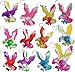 HOZKEAP 100 Packs Bulk Fidget Bubble Bulk Mini Pop Eagles Aniamls shape Keychain Holiday Party Favors Supplies Classroom summer Student gifts - Image 2