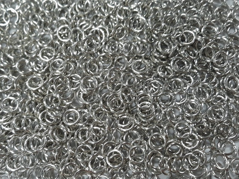 1 Pound Bright Aluminum Chainmail Jump Rings 16G 932 ID 3300 Rings