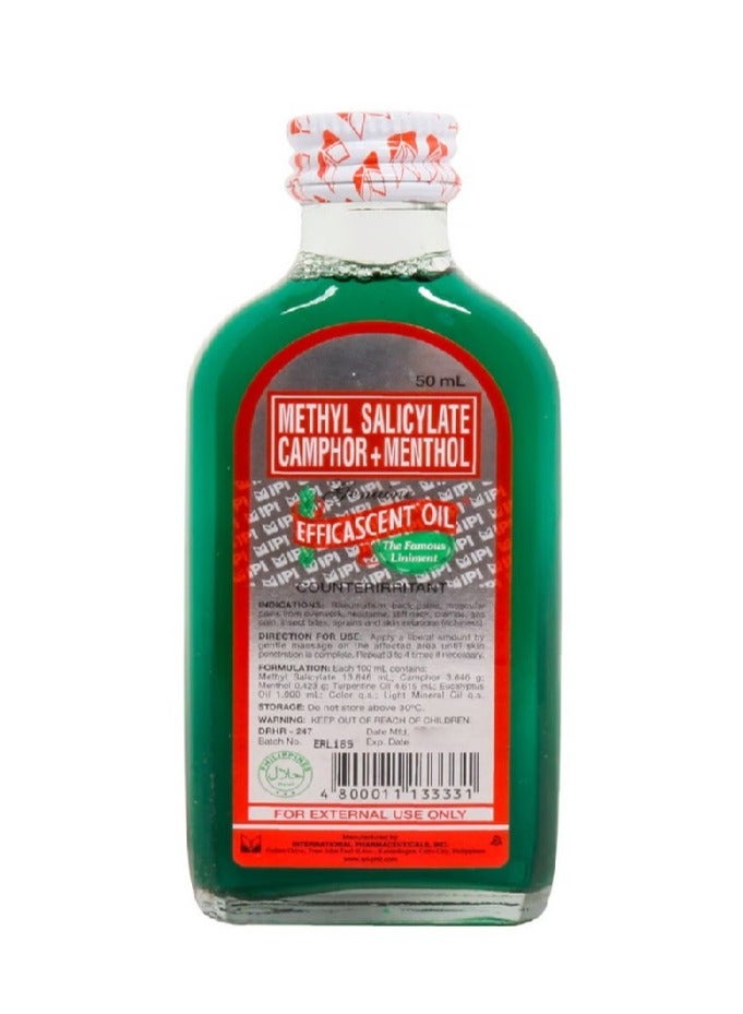 Genuine Methyl Salicylate Camphor + Menthol - 50 ml