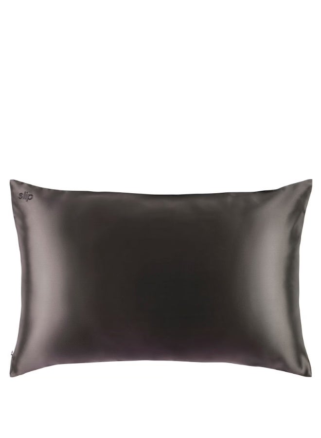 Slip Silk Pillowcase - Queen - Charcoal - Image 2