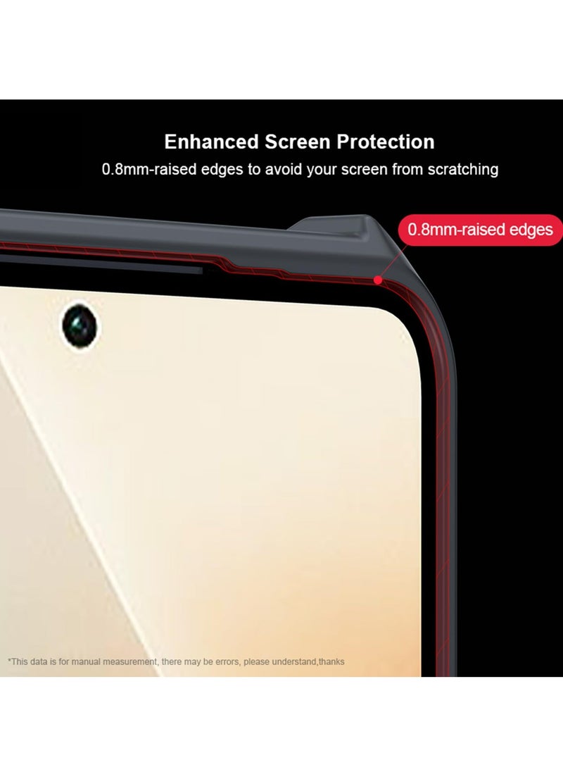 Xiaomi Poco X6 5G / Redmi Note 13 Pro 5G Case Cover, Ultra-Thin Lightweight Cover Soft TPU Bumper + Acrylic Clear Back Mobile Phone Case Cover  - Image 5