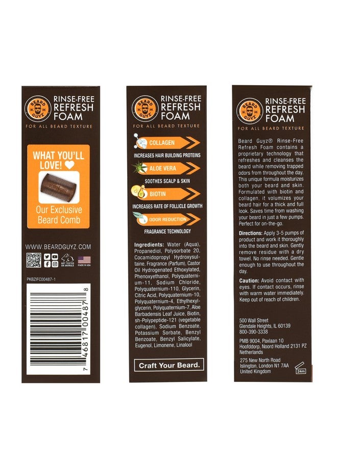 Beard Guyz Rinse-Free Refresh Foam - Image 4