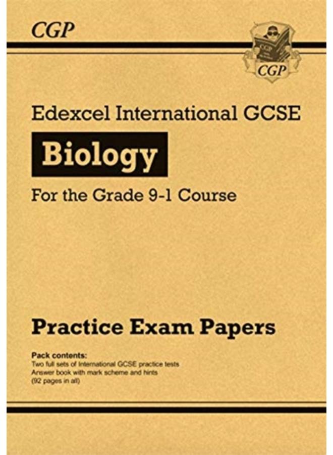 Edexcel International GCSE Biology Practice Papers 