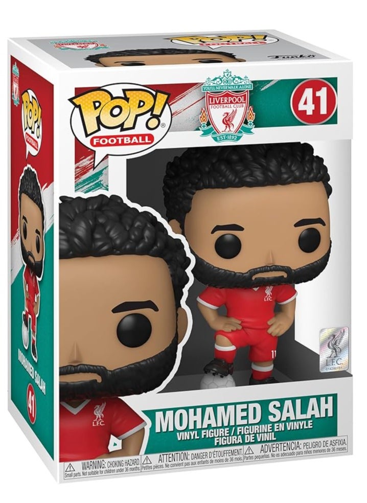 Funko - Funko Pop! Sports: Football Liverpool - Mohamed Salah #41 - Image 1