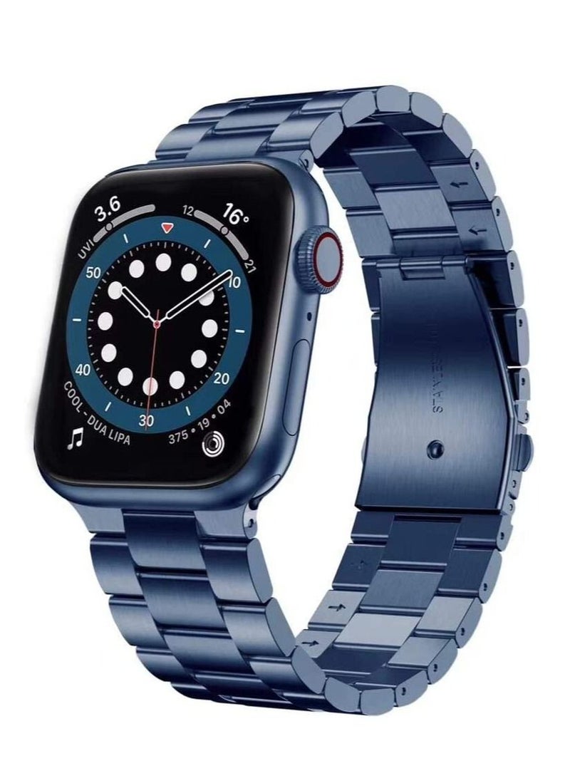 Phone Planet Stainless Steel Strap Metal Bracelet For Apple Watch Series 6/5/4/3/2/SE - 42/44mm - Image 1