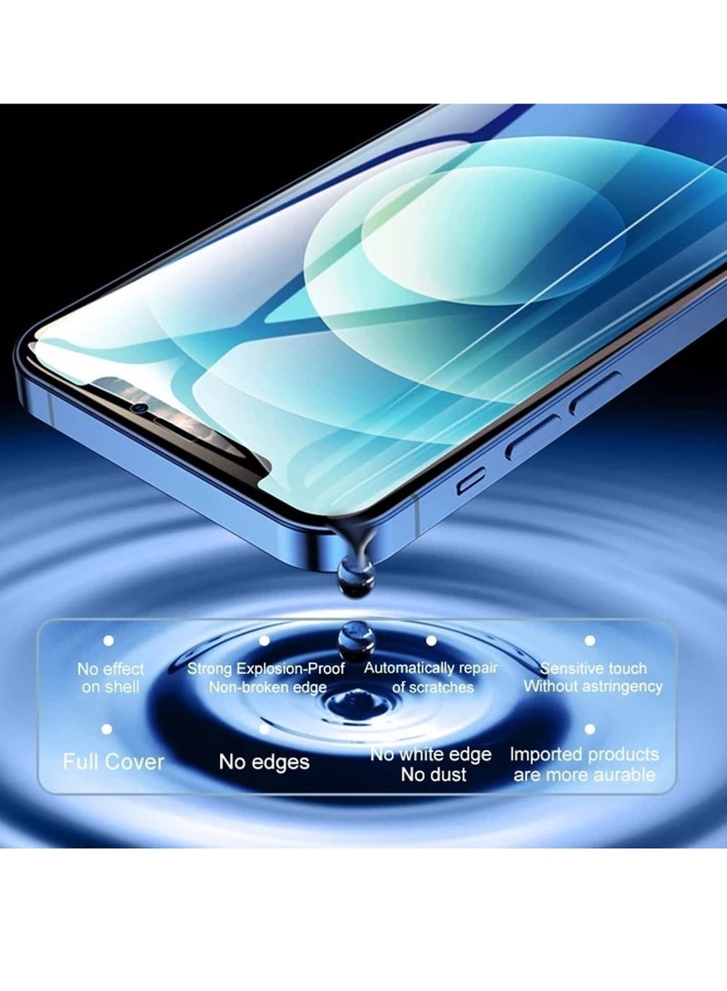 ELTRAZONE 1+2Pcs) Compatible with iPhone 14 Pro Max Case And Screen Protector (Hydrophilic Film) Clear Cover No-Bubble for Apple 14 Pro Max Case (14 Pro Max-6.7) - Image 5