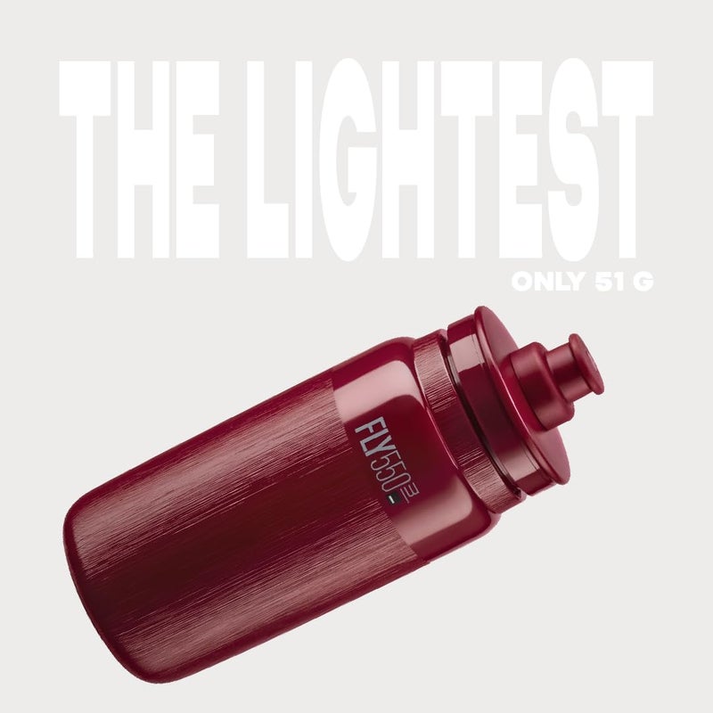 ELITE Fly Tex Water Bottle, Clear, 950ml - Image 4