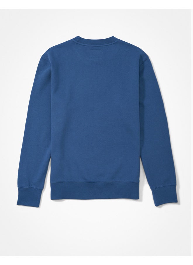 American Eagle - AE Fleece Crew Neck Sweatshirt - Image 1