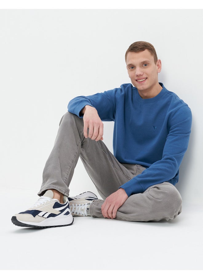 American Eagle - AE Fleece Crew Neck Sweatshirt - Image 1