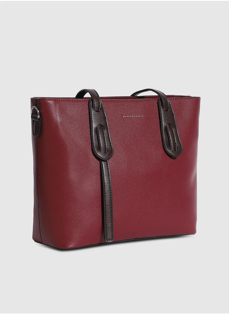 Haute Sauce On The Go Tote Bag - Maroon