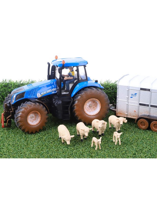 Toyland® Pack of 6-1:32 Scale Sheep & Lambs - The Farm Collection - Collectable Farmyard Animals - Image 2