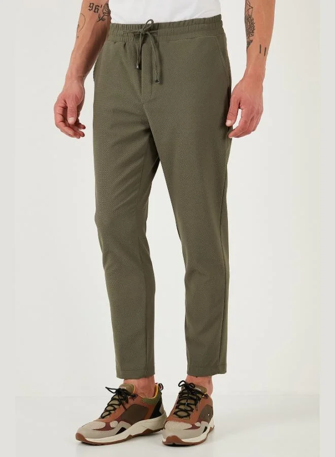 Buratti  Buratti Stretch Regular Fit Normal Waist Straight Leg Jogger Pants Men's TROUSERS CF25617953 for Men | Best Price UAE