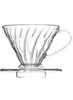 NKX Clear Glass Coffee Drip Filter Pot for 1-2 Cups  - Image 1