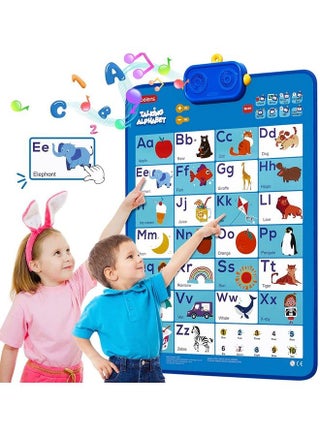 Preschool Learning Activities Autism Sensory Toys Abc 123 Electronic Talking Poster Alphabet Wall Chart Interactive Learning Toys For Toddler Kids 2 3 4 5 Year Old Girls Boys Birthday Gifts - pzsku/Z5E733D473F1F43E81BB8Z/45/_/1692170666/80e876d5-eadb-4e1f-b14e-69c96f7853e7