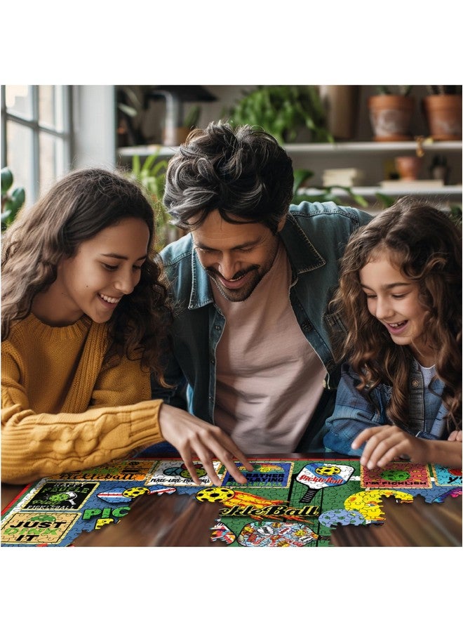 White Mountain Puzzles - Pickleball - 1000 Piece Jigsaw Puzzle - Image 4