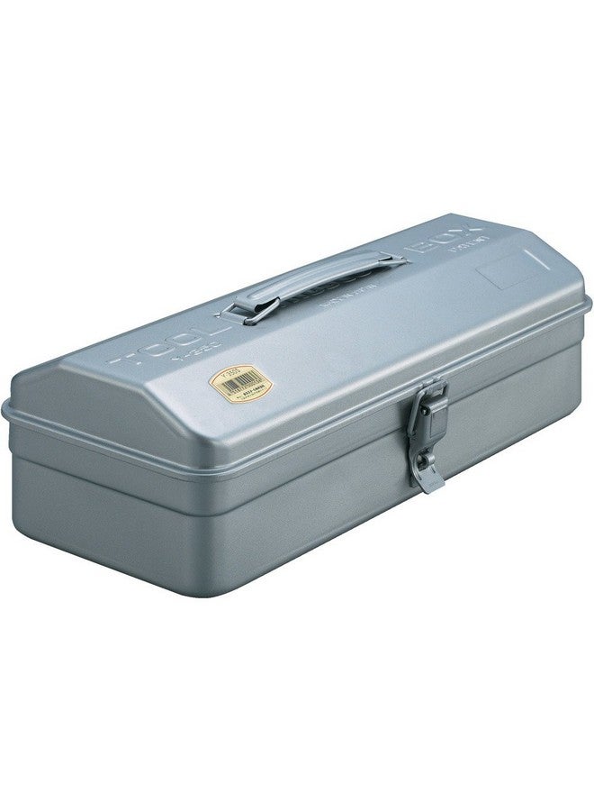 Trusco Y 350 Sv Angle Tool Box 14.7 X 6.5 X 4.9 Inches (373 X 164 X 124 Mm) Silver - Image 1