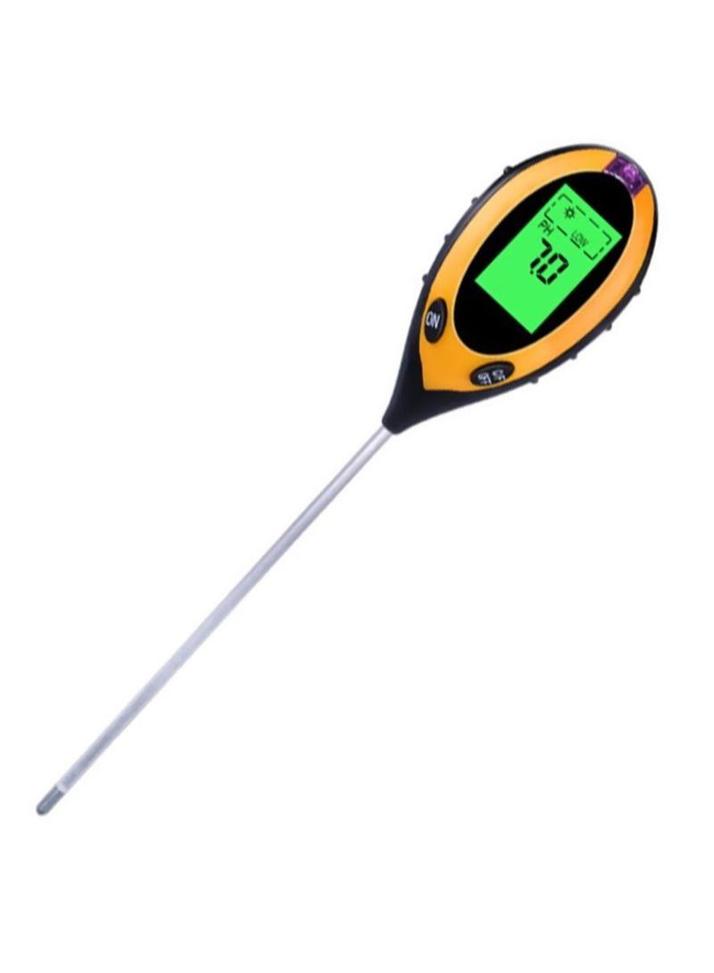 NIBEMINENT Soil Test Instrument Light Hygrometer Ph Meter Four-In-One Detector  - Image 1