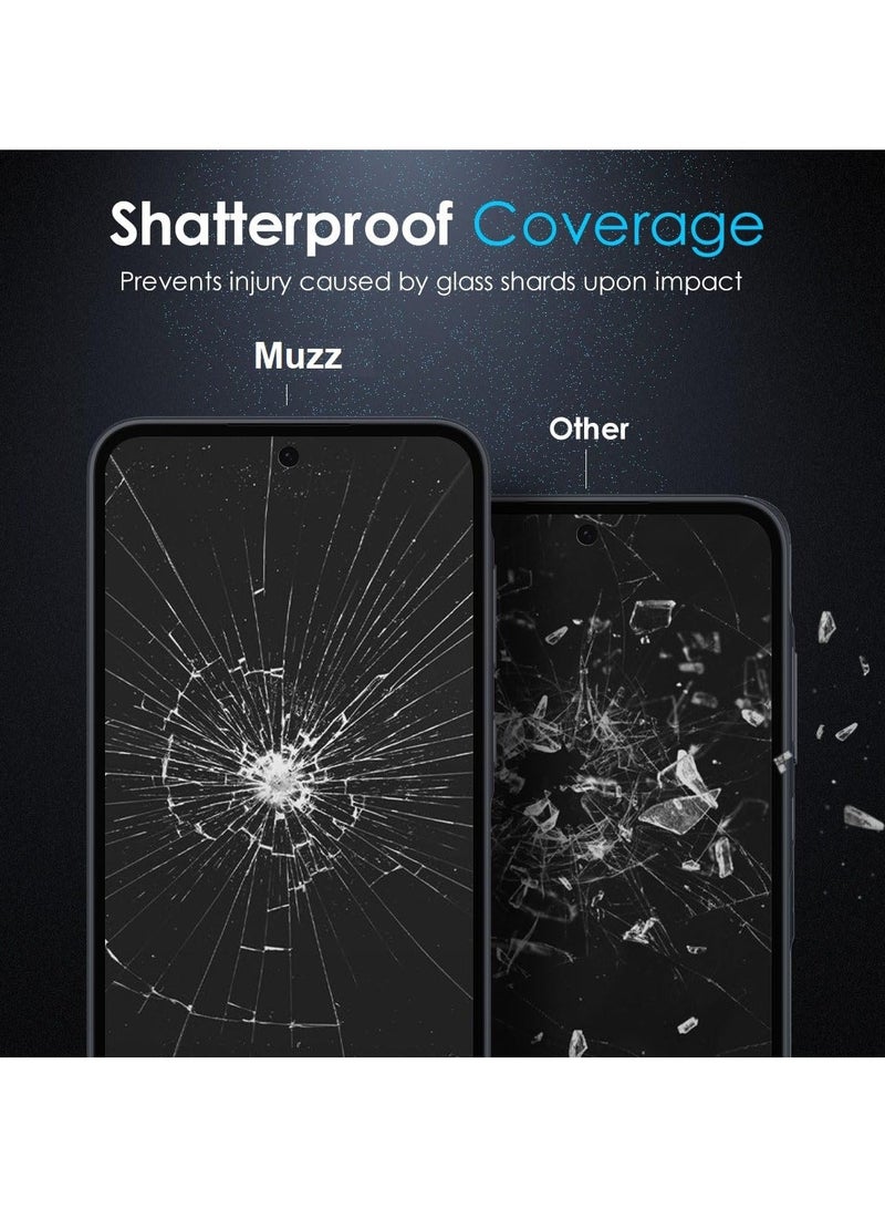 DUSALA Samsung Galaxy A56 Screen Protector 3D curved 5D Touch Anti Spy 9H Tempered Glass Edge to Edge Full Cover Screen Protector Anti-Fingerprint Full Coverage Sccreen Protector For Samsung Galaxy A56 - Image 4