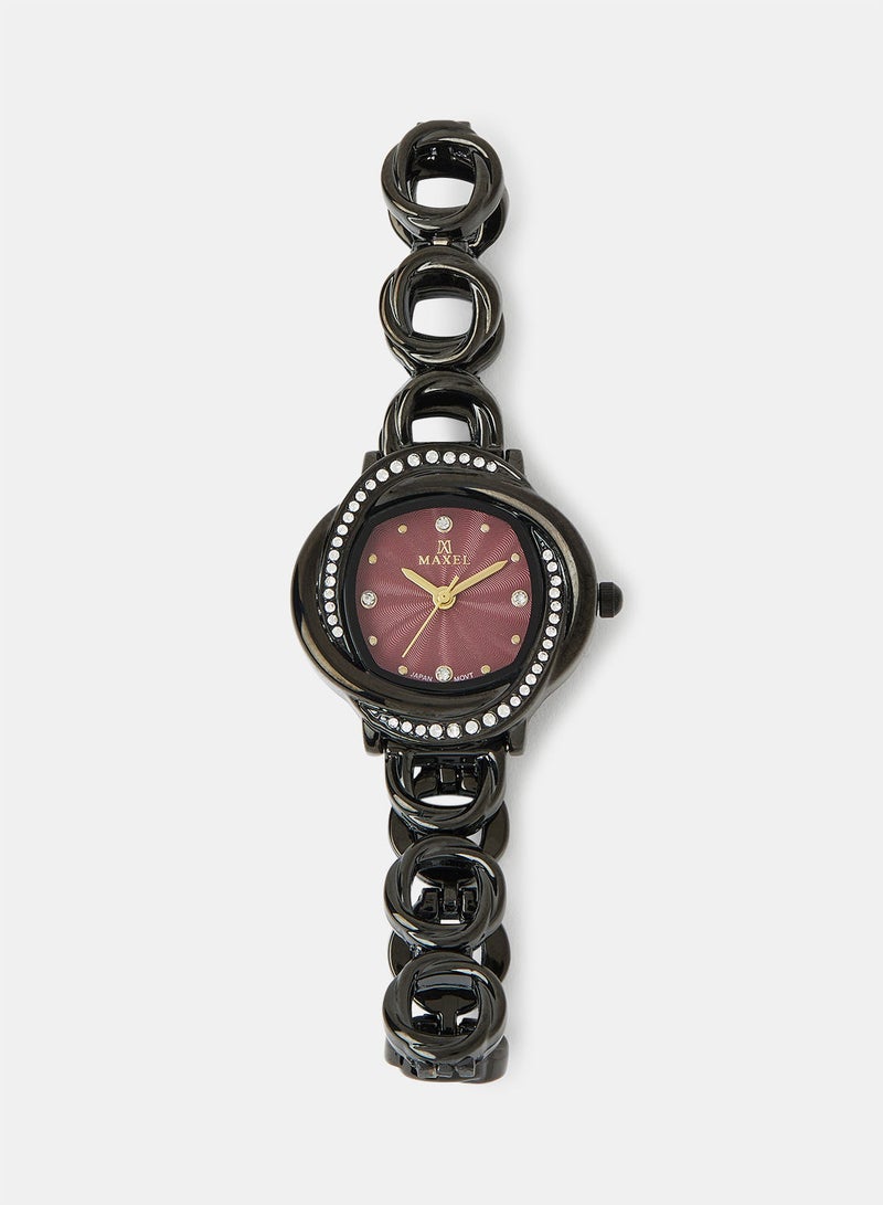 Maxel Women's Fashion Waterproof Luxury Analog Wrist Watch MX522 - 28mm - Image 1