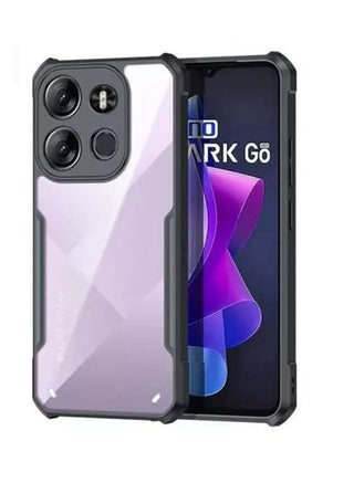 TECNO Spark Go 2023 4G Black Mobile Phone Case Cover, Ultra-Thin Lightweight Cover Soft TPU Bumper + Acrylic Clear Back Case Cover - pzsku/Z5E739A86C9DE76516BCFZ/45/_/1687448134/f39ca896-b649-48fc-b34c-cfa904ce26fe