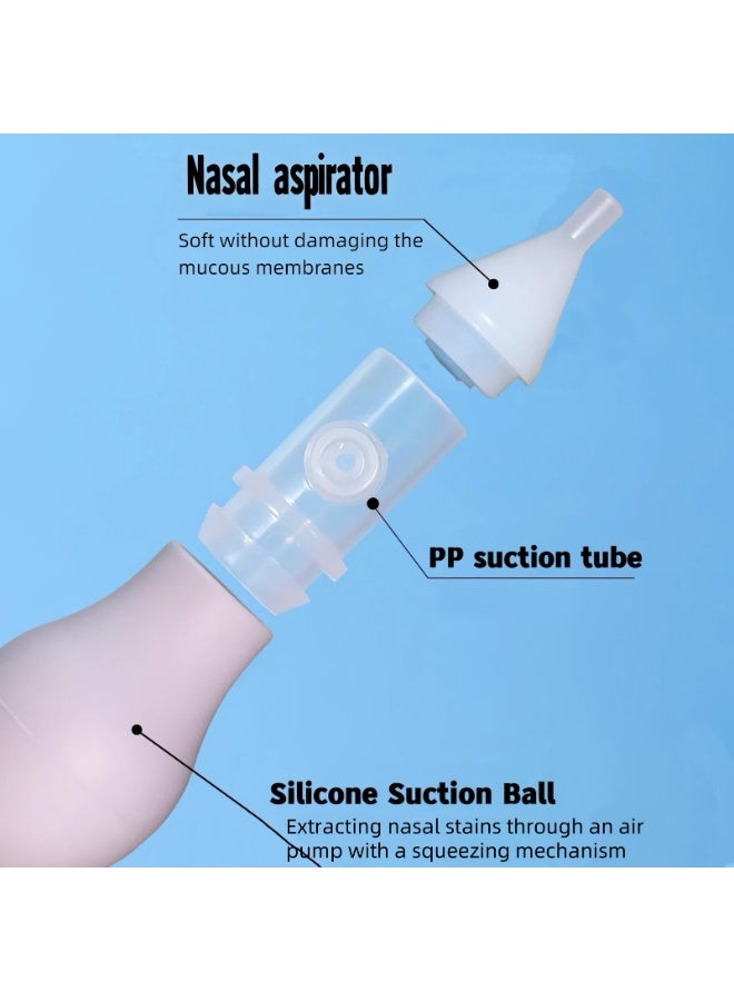 Baby Nasal Aspirator Baby Nose Cleaner Infant Nasal Aspirator Infant Preventing Backflow Aspirator - Image 5