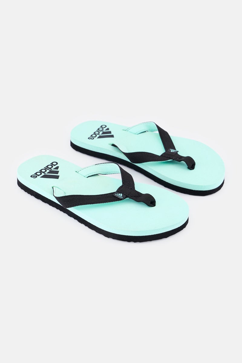 Adidas Kids Girl Eezay Essence 3,0 Slip On Slippers, Mint Green  - Image 1