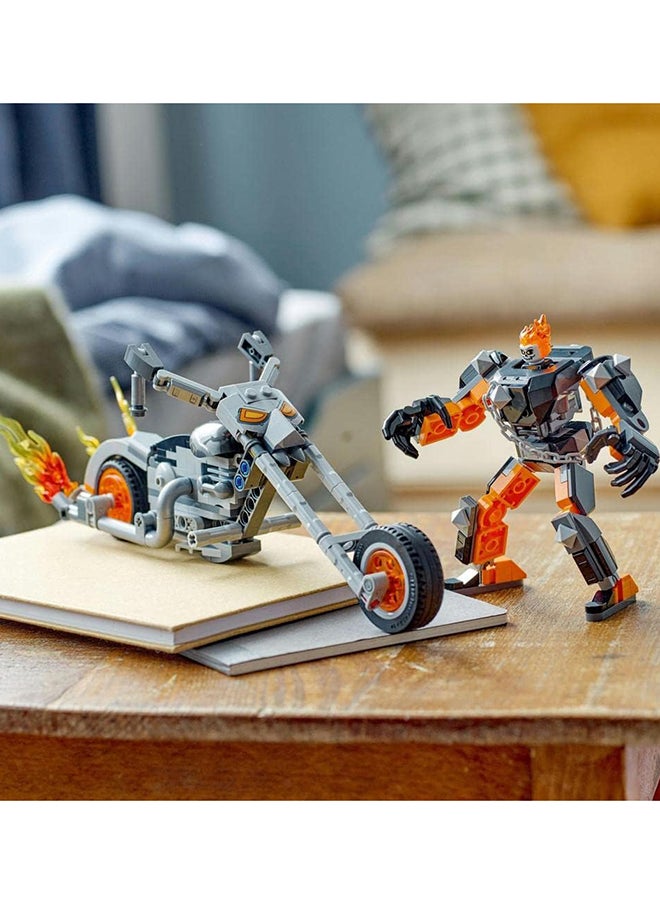 LEGO - 76245 Marvel Ghost Rider Mech And Bike, Buildable Motorbike Toy With Movable Action Figure, Super Hero Building Set, Gift For Kids, Boys And Girls 7 Plus Years Old - Image 1