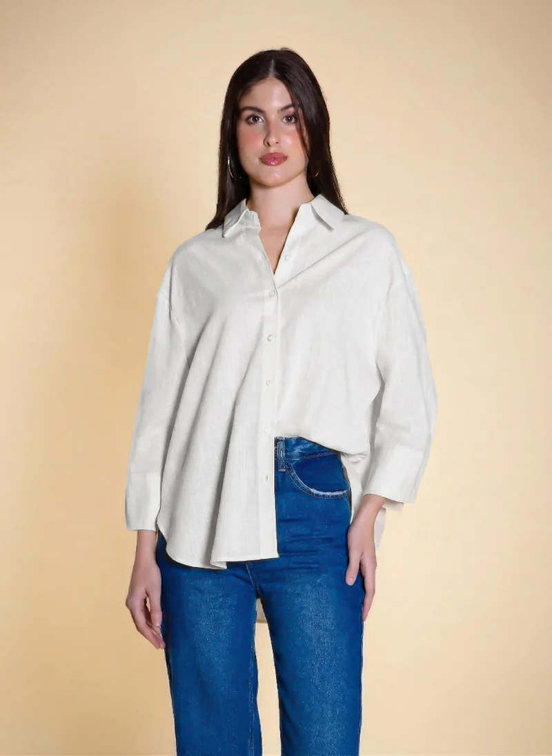 شايبس LINEN BLEND SHIRT